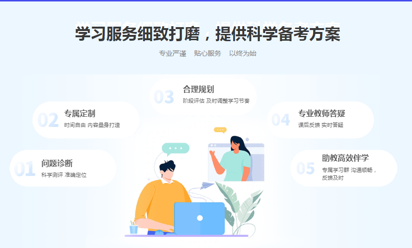 學習服務細致打磨 提供科學備考方案.png